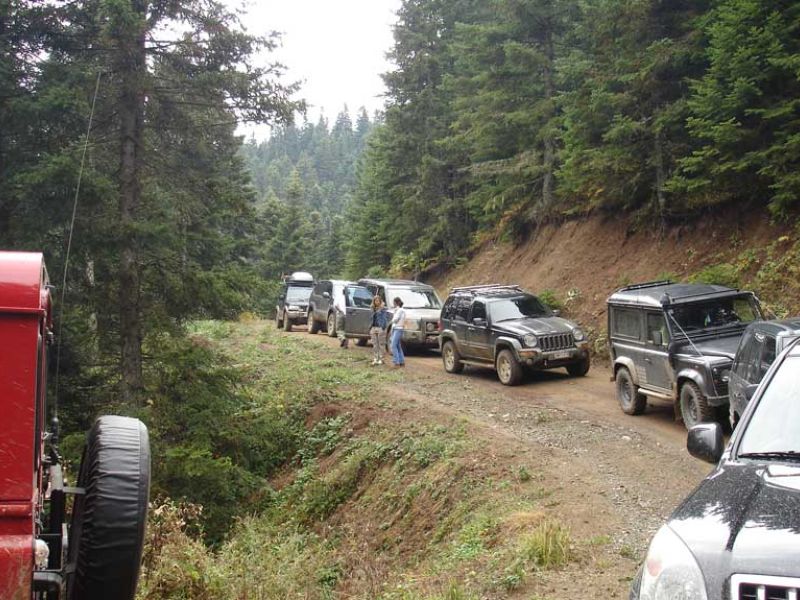 Off Road 4x4 Journey to the streams, rivers, lakes of Evrytania and Agrafa