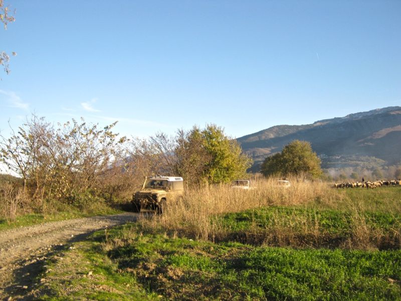 4x4 Off-Road route, through forest paths Karpenisi